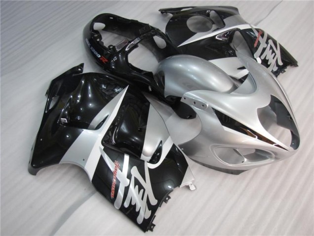 Cheap 1996-2007 Silver Black Suzuki GSXR 1300 Hayabusa Motorcycle Fairing Kits Canada Cheap 1996-2007 Silver Black Suzuki GSXR 1300 Hayabusa Motorcycle Fairing Kits Canada