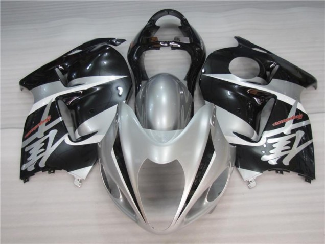 Cheap 1996-2007 Silver Black Suzuki GSXR 1300 Hayabusa Motorcycle Fairing Kits Canada Cheap 1996-2007 Silver Black Suzuki GSXR 1300 Hayabusa Motorcycle Fairing Kits Canada