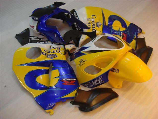 Cheap 1996-2007 Ellow Blue Suzuki GSXR 1300 Hayabusa Bike Fairings Canada Cheap 1996-2007 Ellow Blue Suzuki GSXR 1300 Hayabusa Bike Fairings Canada