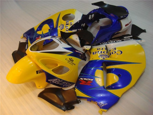 Cheap 1996-2007 Ellow Blue Suzuki GSXR 1300 Hayabusa Bike Fairings Canada Cheap 1996-2007 Ellow Blue Suzuki GSXR 1300 Hayabusa Bike Fairings Canada