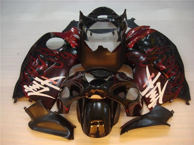 Cheap 1996-2007 Black Red Flame Suzuki GSXR 1300 Hayabusa Motorbike Fairing Canada Cheap 1996-2007 Black Red Flame Suzuki GSXR 1300 Hayabusa Motorbike Fairing Canada