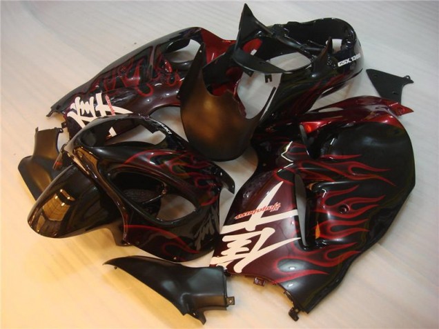 Cheap 1996-2007 Black Red Flame Suzuki GSXR 1300 Hayabusa Motorbike Fairing Canada Cheap 1996-2007 Black Red Flame Suzuki GSXR 1300 Hayabusa Motorbike Fairing Canada
