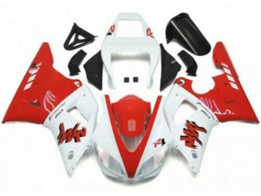 Cheap 1998-1999 Red White Yamaha YZF R1 Moto Fairings Canada