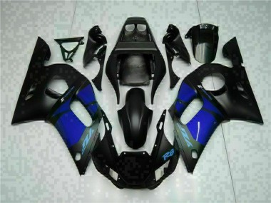 Cheap 1998-2002 Blue Black Yamaha YZF R6 Bike Fairing Kit Canada