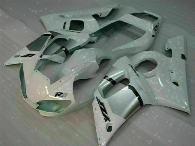 Cheap 1998-2002 White Yamaha YZF R6 Motorbike Fairing Canada Cheap 1998-2002 White Yamaha YZF R6 Motorbike Fairing Canada