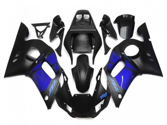 Cheap 1998-2002 Blue Black Yamaha YZF R6 Replacement Motorcycle Fairings Canada Cheap 1998-2002 Blue Black Yamaha YZF R6 Replacement Motorcycle Fairings Canada