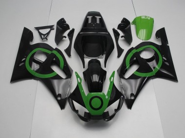 Cheap 1998-2002 Black Green Circle Yamaha YZF R6 Bike Fairing Canada