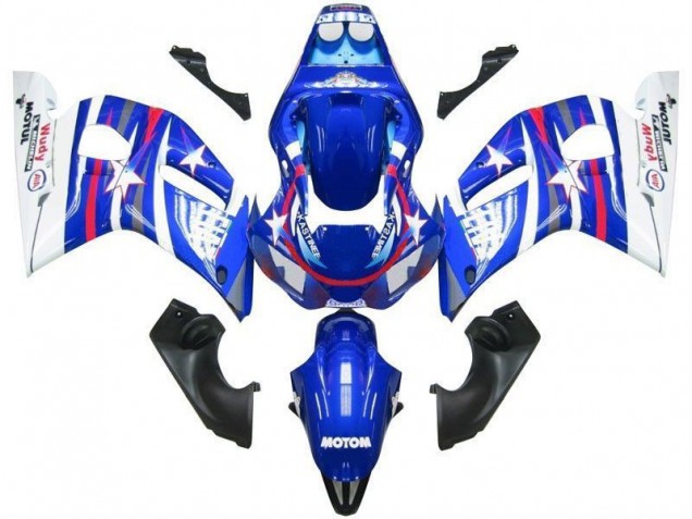 Cheap 1998-2002 Blue White Star Fiat Yamaha YZF R6 Motorcyle Fairings Canada Cheap 1998-2002 Blue White Star Fiat Yamaha YZF R6 Motorcyle Fairings Canada