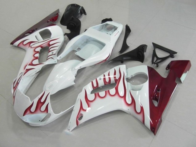 Cheap 1998-2002 Red Flame Yamaha YZF R6 Motorcycle Fairing Canada Cheap 1998-2002 Red Flame Yamaha YZF R6 Motorcycle Fairing Canada