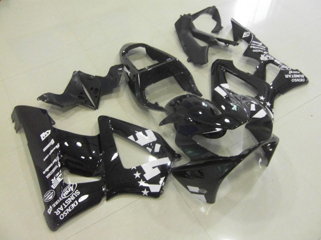 Cheap 2000-2001 Glossy Black with Start Honda CBR900RR 929 Bike Fairings Canada