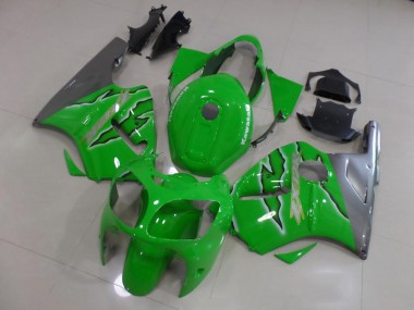 Cheap 2000-2001 Green Flame Kawasaki ZX12R Bike Fairings Canada