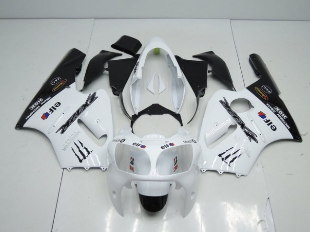 Cheap 2000-2001 White Monster Kawasaki ZX12R Bike Fairing Canada Cheap 2000-2001 White Monster Kawasaki ZX12R Bike Fairing Canada