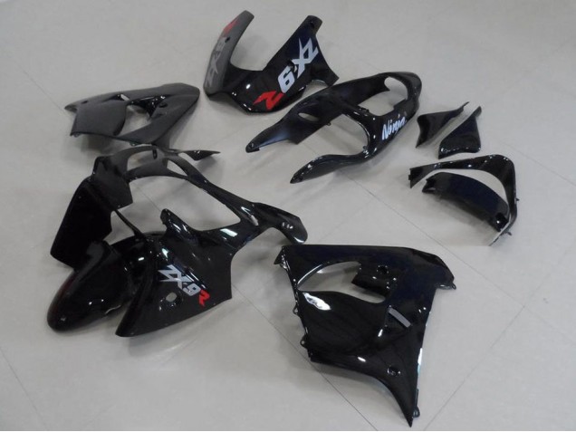 Cheap 2000-2001 Black with Grey Decals Kawasaki ZX9R Motorcycle Fairing Kit Canada Cheap 2000-2001 Black with Grey Decals Kawasaki ZX9R Motorcycle Fairing Kit Canada