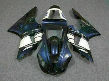 Cheap 2000-2001 Blue Yamaha YZF R1 Motorcycle Fairing Kits Canada