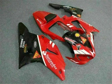 Cheap 2000-2001 Red Yamaha YZF R1 Motorcycle Fairings Kits Canada