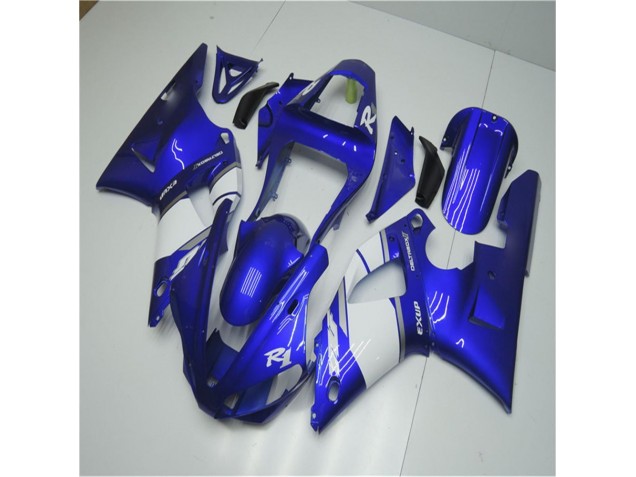 Cheap 2000-2001 Blue White Yamaha YZF R1 Motorcycle Fairings Canada Cheap 2000-2001 Blue White Yamaha YZF R1 Motorcycle Fairings Canada