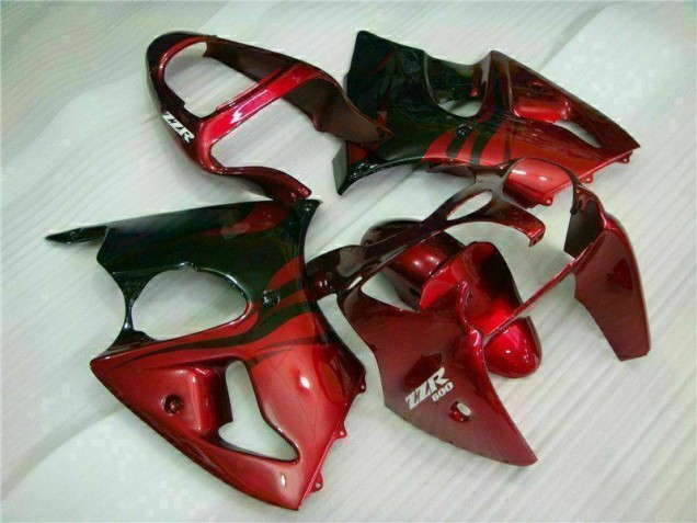 Cheap 2000-2002 Red Black Kawasaki ZX6R Bike Fairing Kit Canada Cheap 2000-2002 Red Black Kawasaki ZX6R Bike Fairing Kit Canada