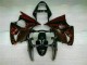 Cheap 2000-2002 Black Red Flame Kawasaki ZX6R Motorcycle Fairing Kits Canada