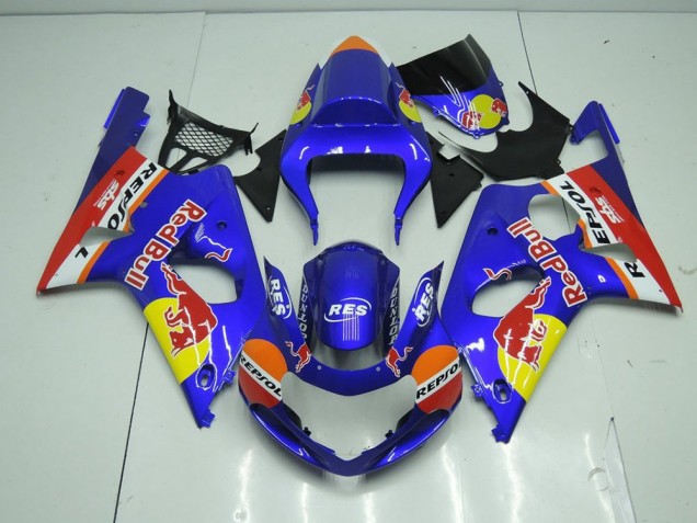 Cheap 2000-2002 Blue Red Bull Suzuki GSXR 1000 Motorbike Fairing Kits Canada Cheap 2000-2002 Blue Red Bull Suzuki GSXR 1000 Motorbike Fairing Kits Canada