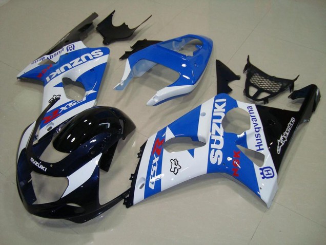 Cheap 2000-2002 Blakc Blue White Suzuki GSXR 1000 Motorcycle Replacement Fairings Canada Cheap 2000-2002 Blakc Blue White Suzuki GSXR 1000 Motorcycle Replacement Fairings Canada
