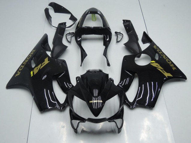 Cheap 2001-2003 Black Gold Honda CBR600 F4i Motorcycle Fairing Canada Cheap 2001-2003 Black Gold Honda CBR600 F4i Motorcycle Fairing Canada
