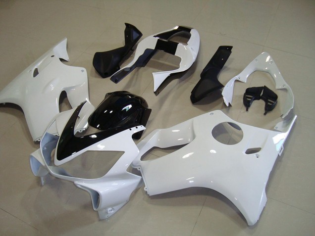 Cheap 2001-2003 White with Black Stripe Honda CBR600 F4i Motorcycle Fairing Kits Canada Cheap 2001-2003 White with Black Stripe Honda CBR600 F4i Motorcycle Fairing Kits Canada
