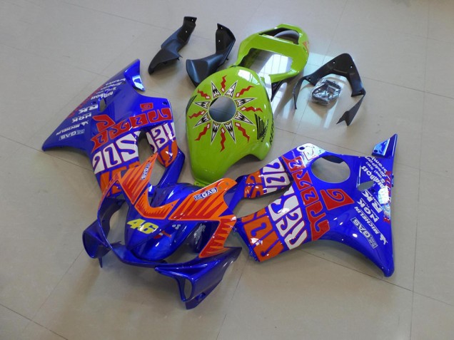 Cheap 2001-2003 Blue Rossi Honda CBR600 F4i Replacement Motorcycle Fairings Canada Cheap 2001-2003 Blue Rossi Honda CBR600 F4i Replacement Motorcycle Fairings Canada