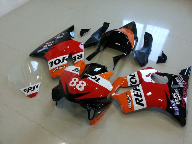 Cheap 2001-2003 Race Repsol 88 Honda CBR600 F4i Motorcyle Fairings Canada Cheap 2001-2003 Race Repsol 88 Honda CBR600 F4i Motorcyle Fairings Canada