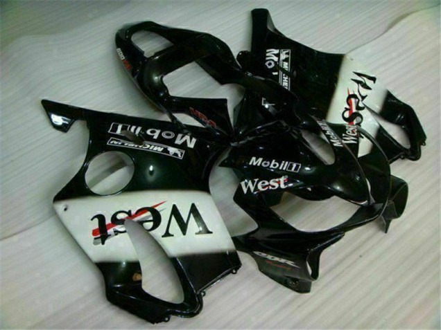 Cheap 2001-2003 White Black West Honda CBR600 F4i Bike Fairings Canada