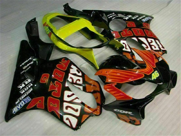 Cheap 2001-2003 Orange Black Honda CBR600 F4i Replacement Motorcycle Fairings Canada Cheap 2001-2003 Orange Black Honda CBR600 F4i Replacement Motorcycle Fairings Canada