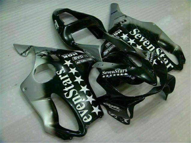 Cheap 2001-2003 Black Silver Seven Stars Honda CBR600 F4i Motorbike Fairing Canada Cheap 2001-2003 Black Silver Seven Stars Honda CBR600 F4i Motorbike Fairing Canada