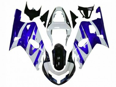 Cheap 2001-2003 Blue White Suzuki GSXR 600/750 Motorcylce Fairings Canada