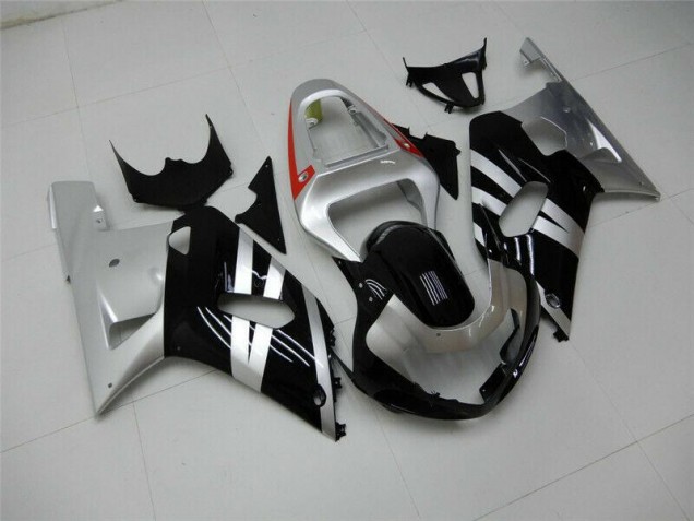 Cheap 2001-2003 Black Silver Suzuki GSXR 600/750 Motorbike Fairing Canada Cheap 2001-2003 Black Silver Suzuki GSXR 600/750 Motorbike Fairing Canada