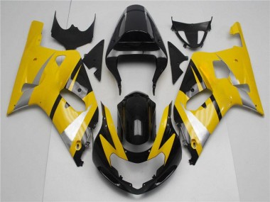 Cheap 2001-2003 Yellow Black Suzuki GSXR 600/750 Bike Fairings Canada
