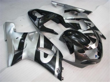 Cheap 2001-2003 Silver Black Suzuki GSXR 600/750 Bike Fairings Canada