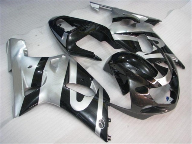 Cheap 2001-2003 Silver Black Suzuki GSXR 600/750 Bike Fairings Canada Cheap 2001-2003 Silver Black Suzuki GSXR 600/750 Bike Fairings Canada