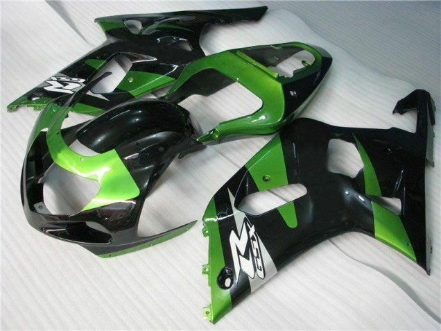 Cheap 2001-2003 Green Black Suzuki GSXR 600/750 Motorbike Fairing Canada Cheap 2001-2003 Green Black Suzuki GSXR 600/750 Motorbike Fairing Canada