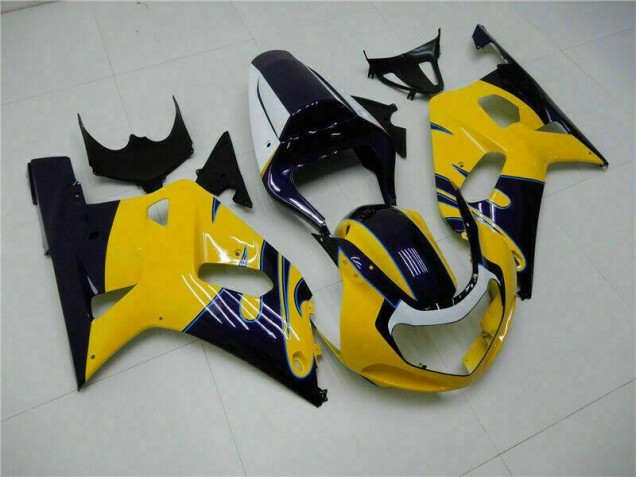 Cheap 2001-2003 Yellow Suzuki GSXR 600/750 Bike Fairings Canada Cheap 2001-2003 Yellow Suzuki GSXR 600/750 Bike Fairings Canada