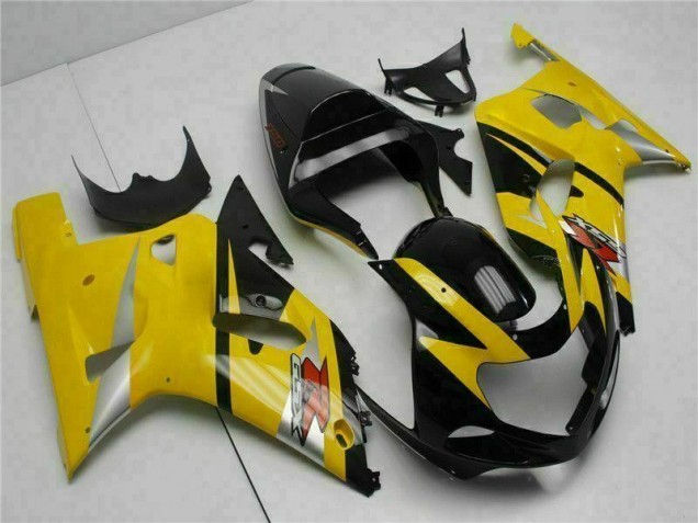 Cheap 2001-2003 Yellow Suzuki GSXR 600/750 Replacement Motorcycle Fairings Canada Cheap 2001-2003 Yellow Suzuki GSXR 600/750 Replacement Motorcycle Fairings Canada