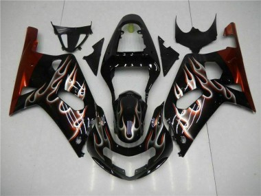 Cheap 2001-2003 Black Suzuki GSXR 600/750 Motorcycle Bodywork Canada