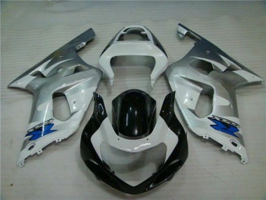 Cheap 2001-2003 Silver Black Suzuki GSXR 600/750 Motorbike Fairing Kits Canada
