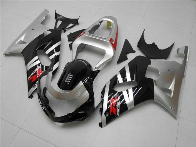 Cheap 2001-2003 Silver Suzuki GSXR 600/750 Motorcycle Fairings Kits Canada Cheap 2001-2003 Silver Suzuki GSXR 600/750 Motorcycle Fairings Kits Canada