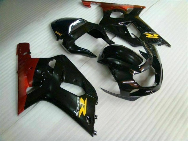Cheap 2001-2003 Black Suzuki GSXR 600/750 Moto Fairings Canada Cheap 2001-2003 Black Suzuki GSXR 600/750 Moto Fairings Canada