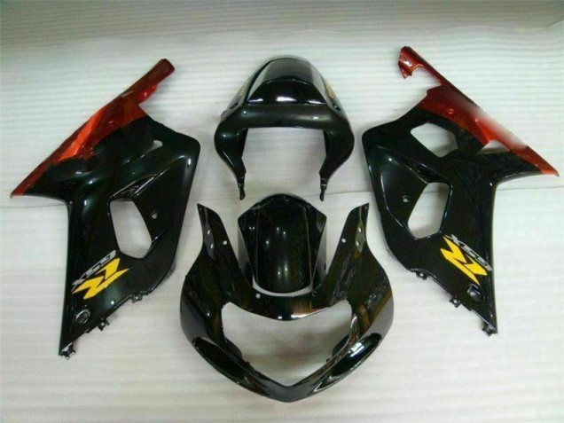 Cheap 2001-2003 Black Suzuki GSXR 600/750 Moto Fairings Canada Cheap 2001-2003 Black Suzuki GSXR 600/750 Moto Fairings Canada