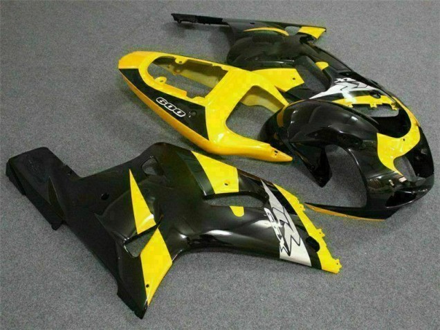 Cheap 2001-2003 Yellow Black Suzuki GSXR 600/750 Motorcycle Replacement Fairings Canada Cheap 2001-2003 Yellow Black Suzuki GSXR 600/750 Motorcycle Replacement Fairings Canada