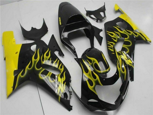 Cheap 2001-2003 Black Suzuki GSXR 600/750 Motorbike Fairing Canada