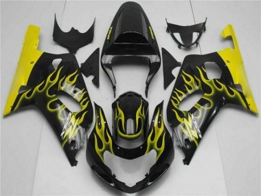 Cheap 2001-2003 Black Suzuki GSXR 600/750 Motorbike Fairing Canada