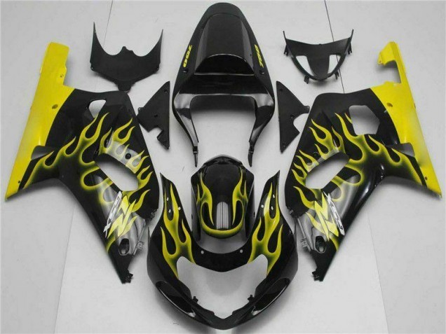 Cheap 2001-2003 Black Suzuki GSXR 600/750 Motorbike Fairing Canada