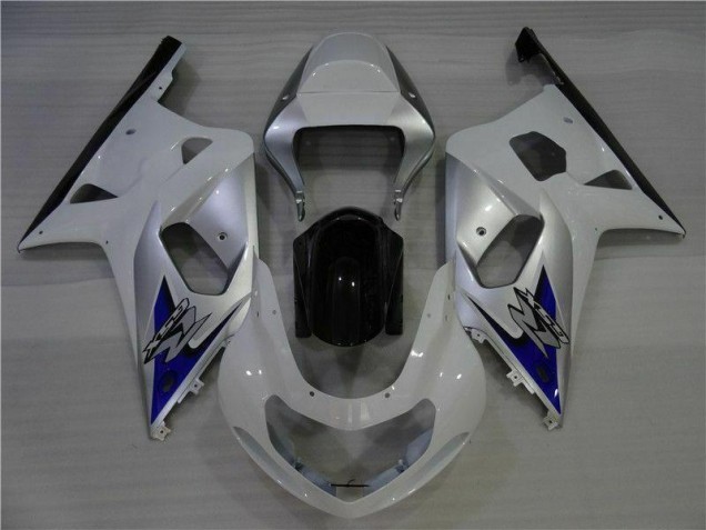 Cheap 2001-2003 White Silver Suzuki GSXR 600/750 Bike Fairings Canada Cheap 2001-2003 White Silver Suzuki GSXR 600/750 Bike Fairings Canada