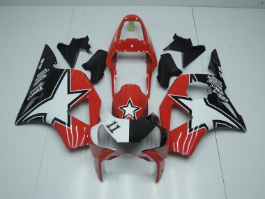 Cheap 2002-2003 Black Red Star Honda CBR900RR 954 Motorcycle Fairings Kits Canada